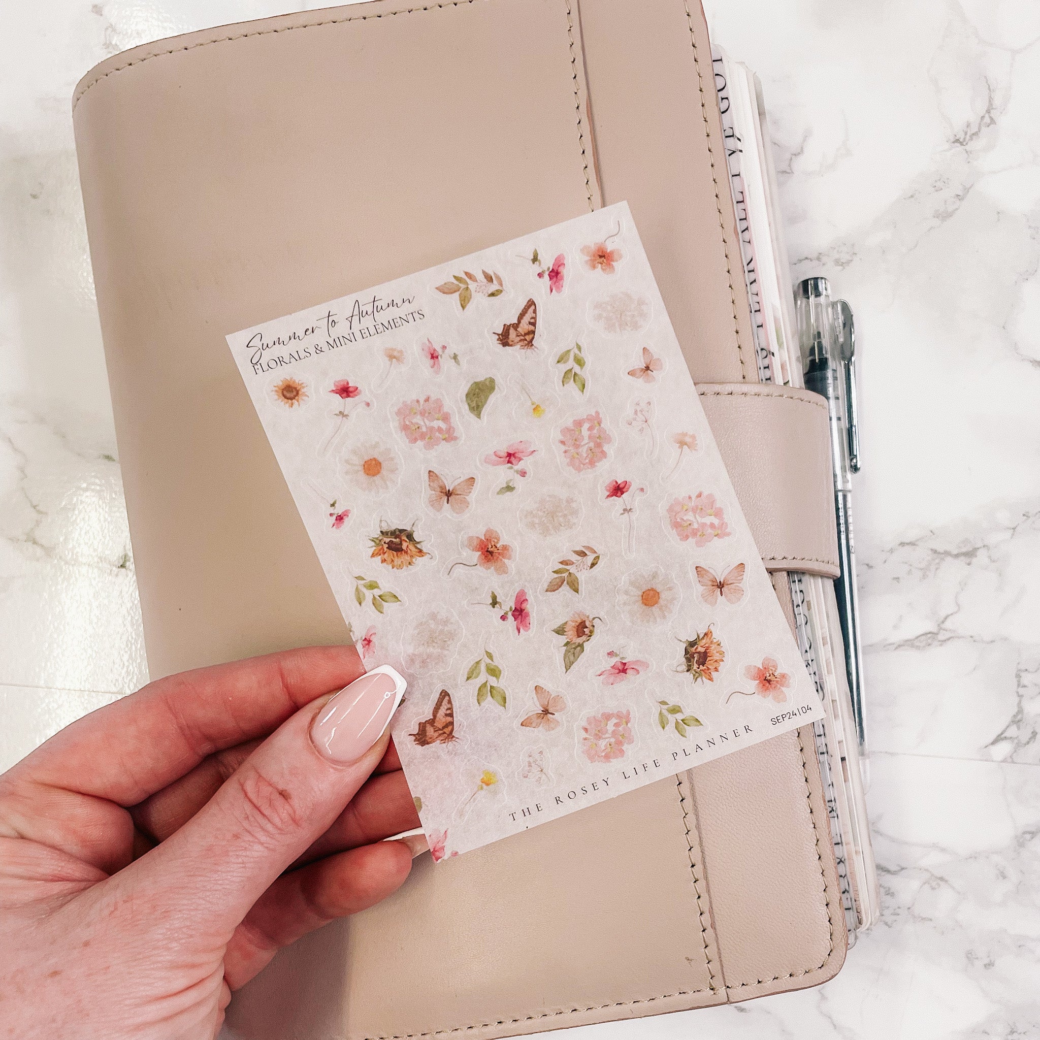 DECO STICKERS | SHEET 4 | CLEAR/ MATTE | SEP24 COLLECTION ...