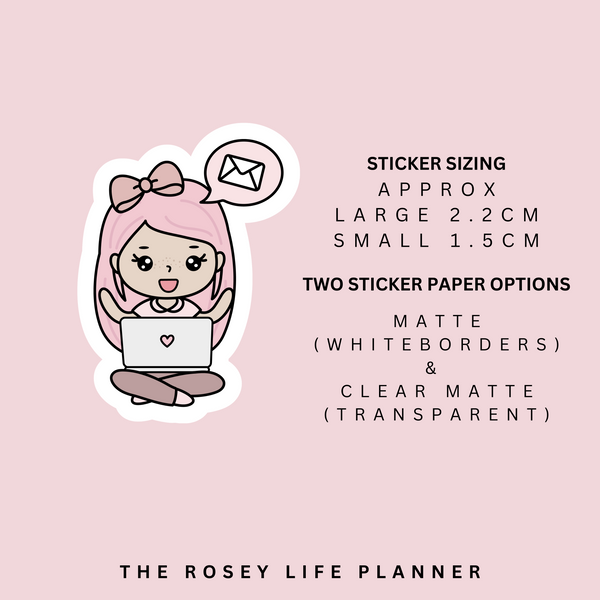 EMAILS | ROSEY POSEY | CLEAR MATTE & MATTE | RP-036