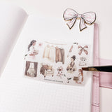 JAN26 | MINI SHEET CLEAR MATTE - MINI STICKERS