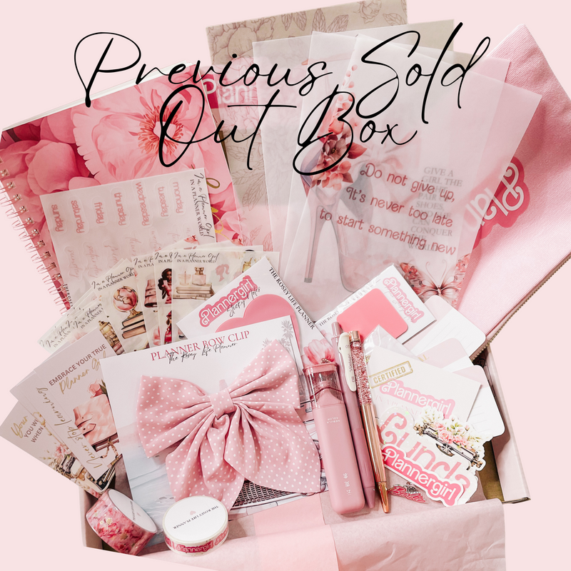 BOX PRESALE : PINK WINTER WONDERLAND THEMED MYSTERY BOX