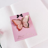 BUTTERFLY JOURNAL CLIP | Jane Austen