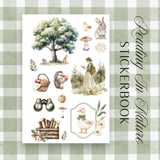 Sticker Book | Reading In Nature