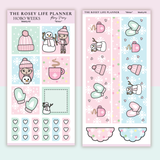 STICKER KIT | Winter | WEEKLY | COMPACT- HOBONICHI WEEKS - A6 - PASSPORT