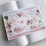 TRANSFER STICKERS | SHEET 24 | CLEAR | MARCH 2026 COLLECTION