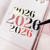 2026 | Three colors | DIE CUT STICKER