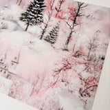 A4 DECO SHEET | VELLUM - Winter Wonderland 2.0
