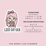 GOOD HAIR DAY | ROSEY POSEY | CLEAR MATTE & MATTE | RP-104