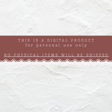 DIGITAL SUB KIT-  SEPTEMBER 2025 : INSTANT DOWNLOAD