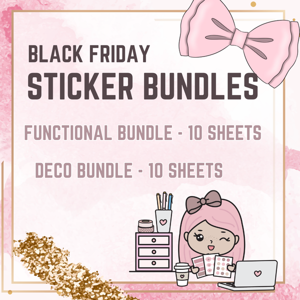 STICKER BUNDLES - BLACK FRIDAY