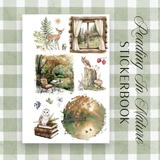 Sticker Book | Reading In Nature