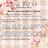 BOX PRESALE : COZY FALL 3.0 | THEMED MYSTERY BOX