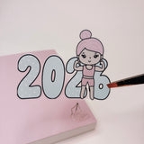 ROSEY POSEY | 2026 | DIE CUT STICKER