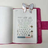 DECO STICKERS  | SHEET 08 | CLEAR  | APRIL 2026 COLLECTION