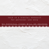 DIGITAL SUB KIT-  SEPTEMBER 2026 : INSTANT DOWNLOAD