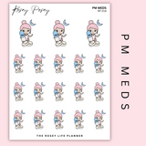 PM MEDS | ROSEY POSEY | CLEAR MATTE & MATTE | RP-018
