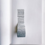 Washi Tape | 10 m - 3cm |  MAR26