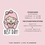 BEST DAY | ROSEY POSEY | CLEAR MATTE & MATTE | RP-113
