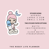 PM MEDS | ROSEY POSEY | CLEAR MATTE & MATTE | RP-018