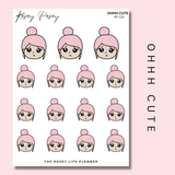 OHHH CUTE | ROSEY POSEY | CLEAR MATTE & MATTE | RP-119