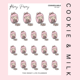 COOKIES & MILK | ROSEY POSEY | CLEAR MATTE & MATTE | RP-019