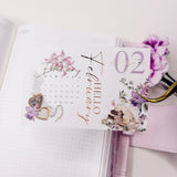 FEB26 | MINI SHEET CLEAR MATTE - MINI STICKERS