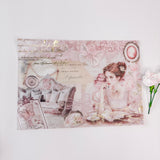 A4 DECO SHEET | VELLUM - Jane Austen
