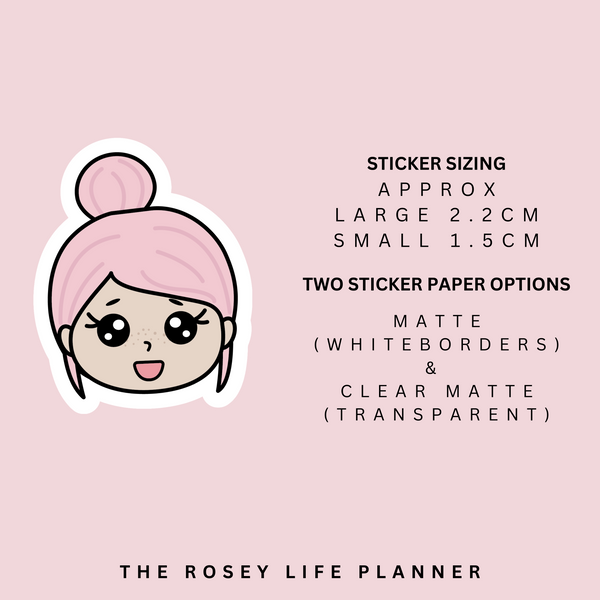 SO HAPPY | ROSEY POSEY | CLEAR MATTE & MATTE | RP-122