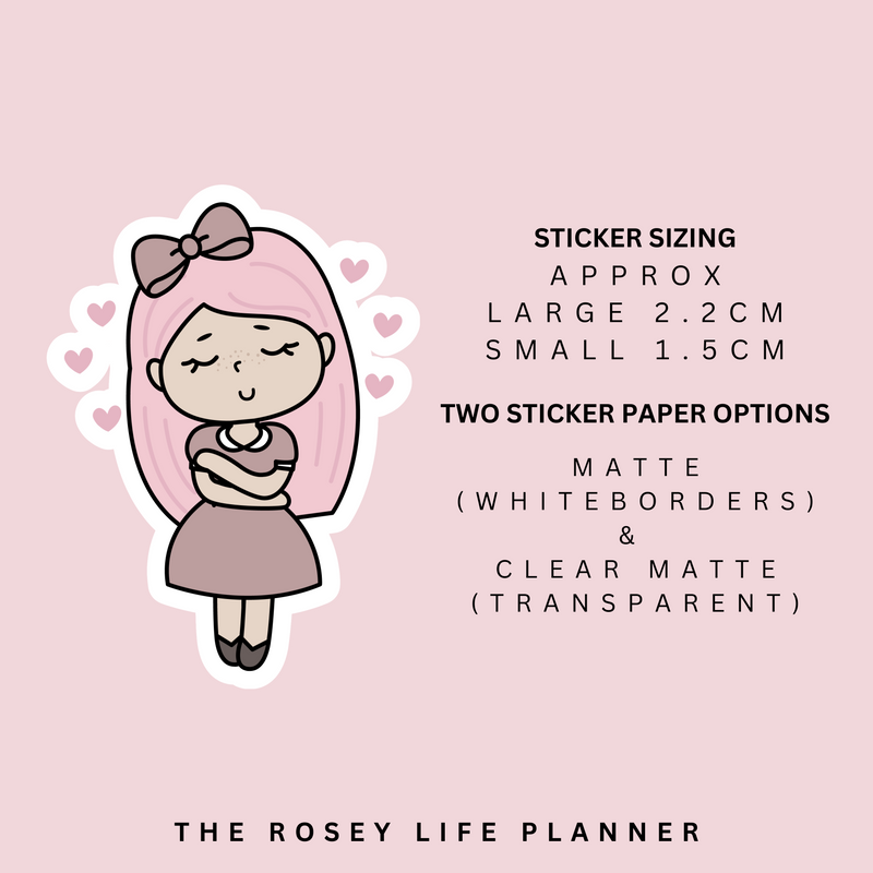 LOVING MYSELF | ROSEY POSEY | CLEAR MATTE & MATTE | RP-048