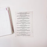 PLANNER DASHBOARD | VELLUM | Advent 2025