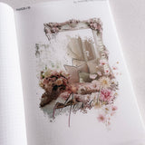 STICKER DASHBOARD A5  | SHEET 16 | CLEAR  | MARCH 26 COLLECTION