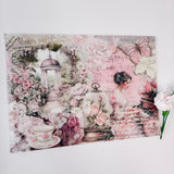 A4 DECO SHEET | VELLUM - Jane Austen