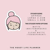 BREATHE OUT | ROSEY POSEY | CLEAR MATTE & MATTE | RP-126