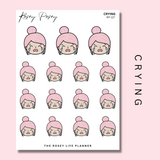 CRYING | ROSEY POSEY | CLEAR MATTE & MATTE | RP-127