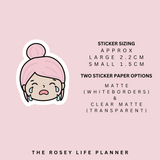 CRYING | ROSEY POSEY | CLEAR MATTE & MATTE | RP-127