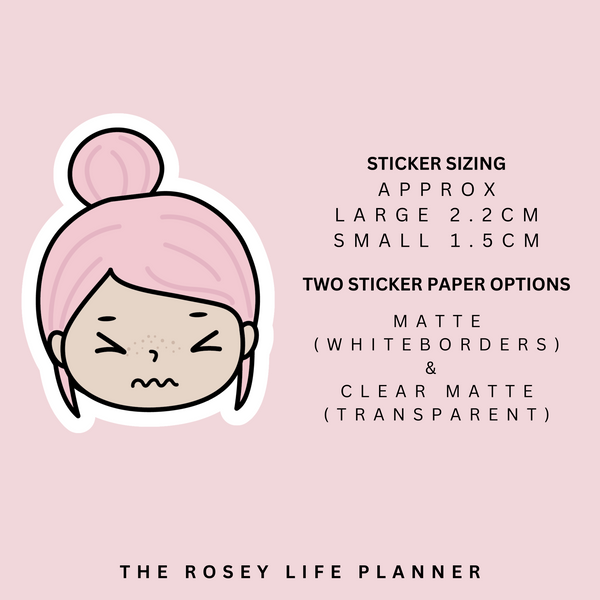 PAINFUL | ROSEY POSEY | CLEAR MATTE & MATTE | RP-128