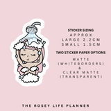 SHOWER | ROSEY POSEY | CLEAR MATTE & MATTE | RP-020