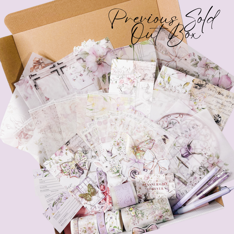 BOX PRESALE : Mediterranean Planner Girl | THEMED MYSTERY BOX
