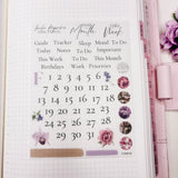 DECO STICKERS  | SHEET 08 | CLEAR/ MATTE  | FEBRUARY 2026 COLLECTION