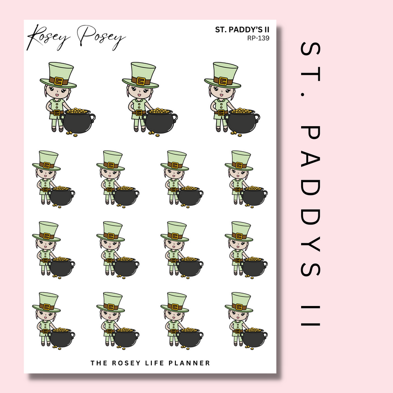 ST. PADDYS 2 | ROSEY POSEY | CLEAR MATTE & MATTE | RP-139