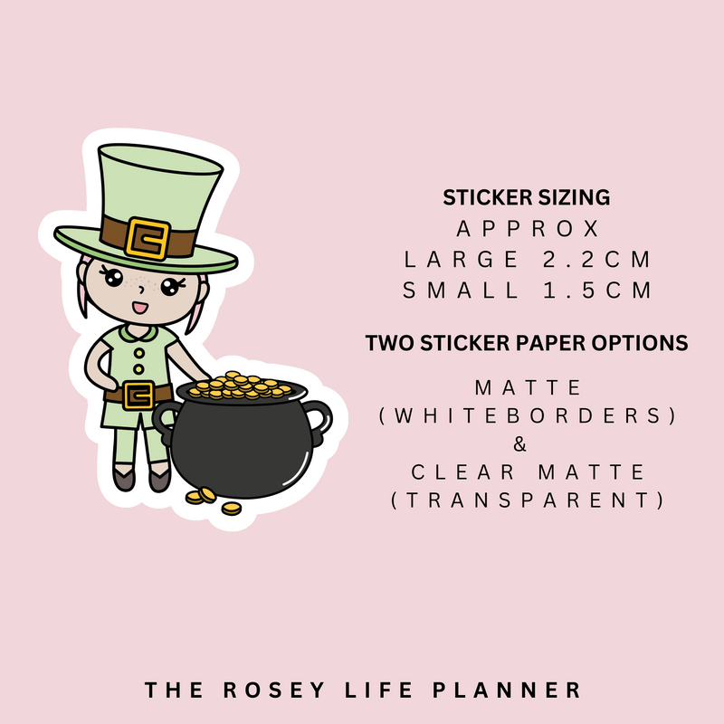 ST. PADDYS 2 | ROSEY POSEY | CLEAR MATTE & MATTE | RP-139