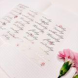 STICKERS | SHEET 07 | CLEAR | Advent 2025