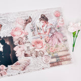 A4 DECO SHEET | VELLUM - Jane Austen