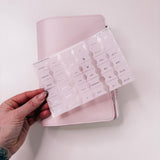 PLANNER TABS | Gold text |