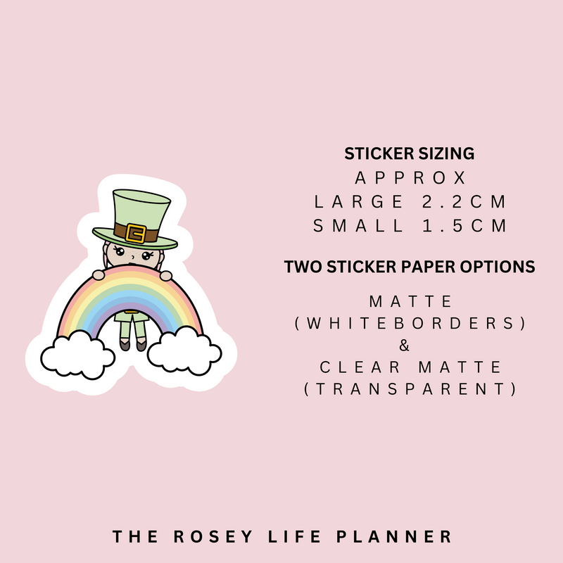 ST. PADDYS 3 | ROSEY POSEY | CLEAR MATTE & MATTE | RP-140