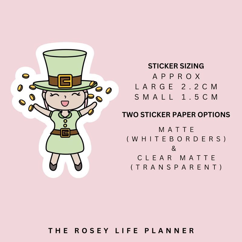 ST. PADDYS 4 | ROSEY POSEY | CLEAR MATTE & MATTE | RP-141