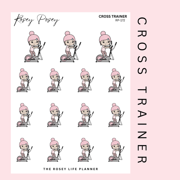 CROSS TRAINER | ROSEY POSEY | CLEAR MATTE & MATTE | RP-172