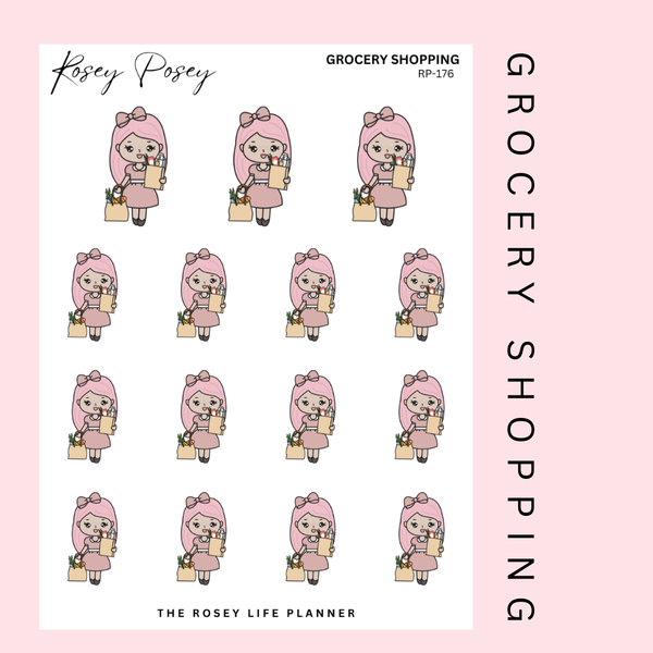 GROCERY SHOPPING | ROSEY POSEY | CLEAR MATTE & MATTE | RP-176