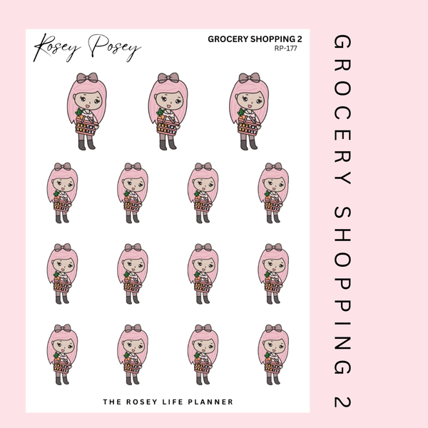 GROCERY SHOPPING 2 | ROSEY POSEY | CLEAR MATTE & MATTE | RP-177