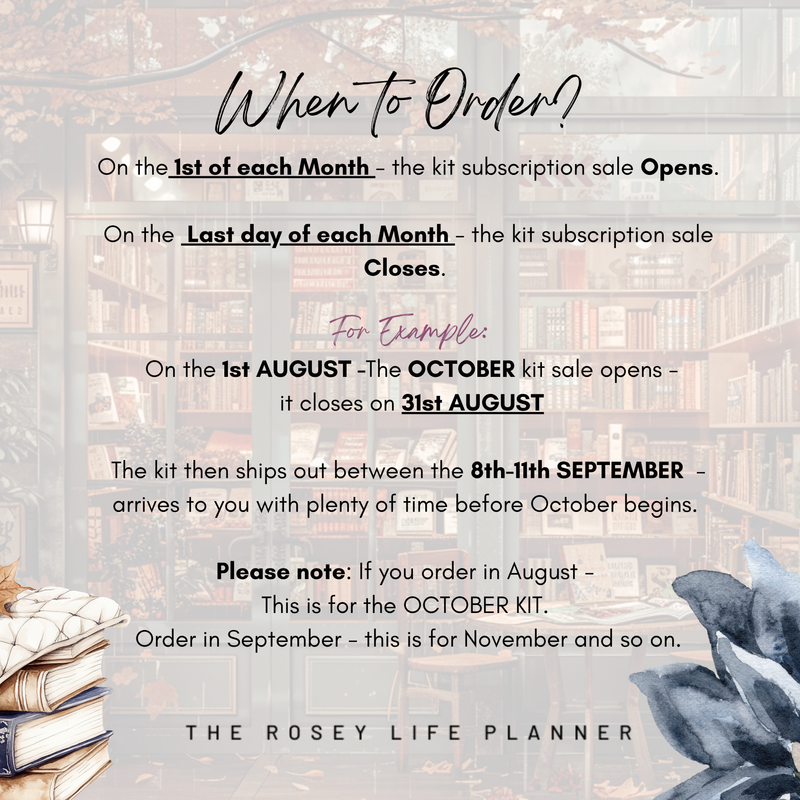***** DELUXE SUPREME KIT ***** MONTHLY SUBSCRIPTION | OCTOBER 2025