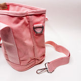 ROSEY PLANNER MINI CARRY CADDY | STATIONARY ORGANIZER | PINK CANVAS